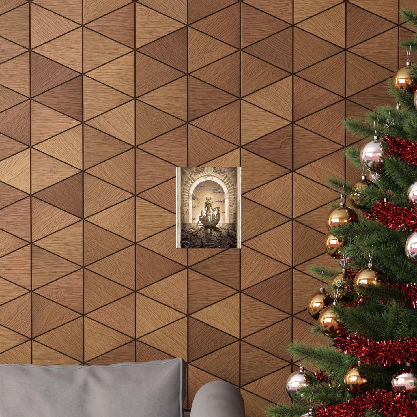 RA’S BARQUE - PASSAGE THROUGH THE GATE 1 (DAY & DUAT)