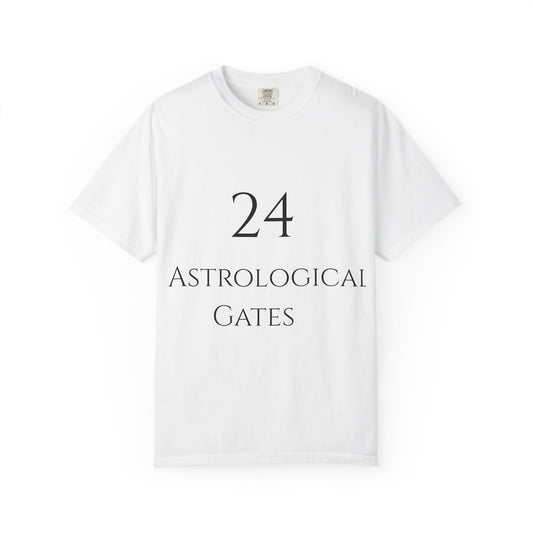 24 Astrological Gates T-Shirt | Gate Magic Zodiac System